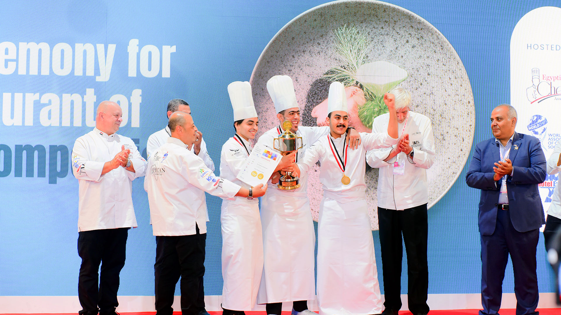 Winners of ECA Live Cooking Competitions at HACE’24