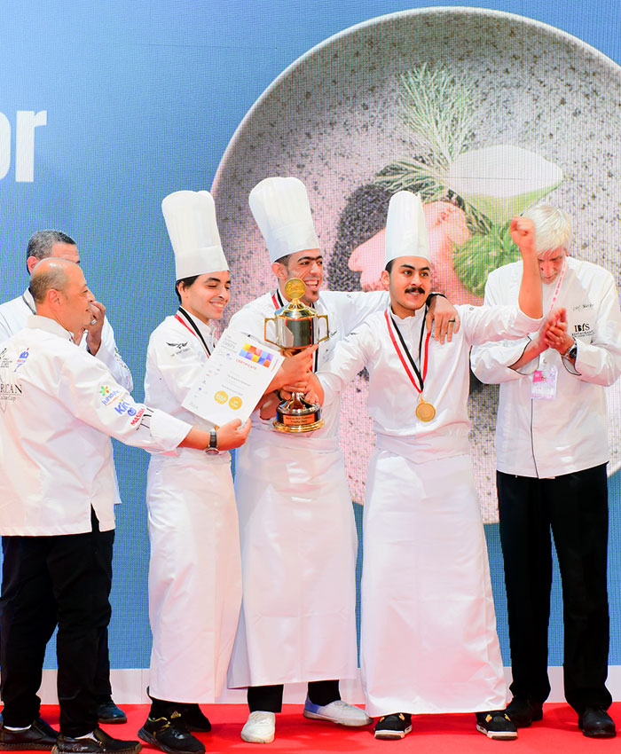 Winners of ECA Live Cooking Competitions at HACE’24