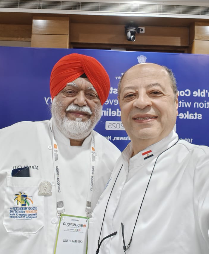 Chef Hossam Soliman Represents Egypt at Indusfood 2025 in India